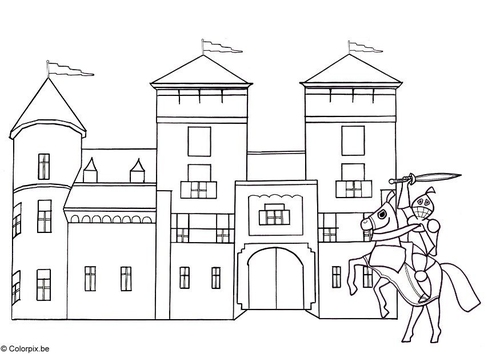 Ridder en kasteel