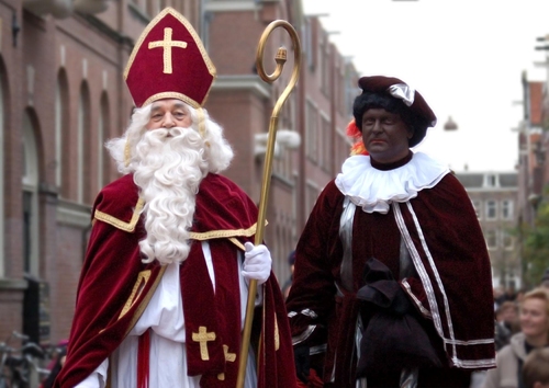 Sint en Piet foto