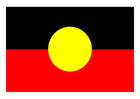 Afbeeldingen Aboriginalvlag