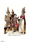 Afbeeldingen Dansers Thailand 19e eeuw