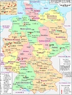Afbeeldingen Duitsland - politieke kaart 2007