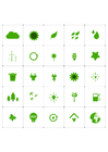 Afbeeldingen ecologische iconen