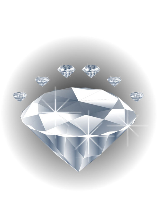 Afbeelding edelsteen - diamant