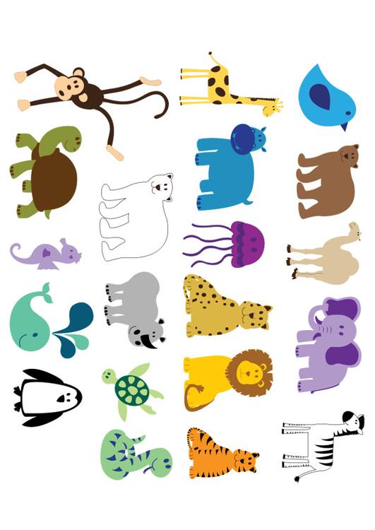 icoontjes dieren
