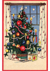 Afbeeldingen kerstboom met pakjes