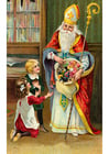 Afbeeldingen kinderen bij Sinterklaas 