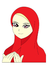 Afbeeldingen meisje met hoofddoek
