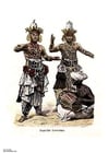 Afbeeldingen Senegalese dansers 1880