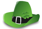 Afbeeldingen St. Patrick's Day hoed