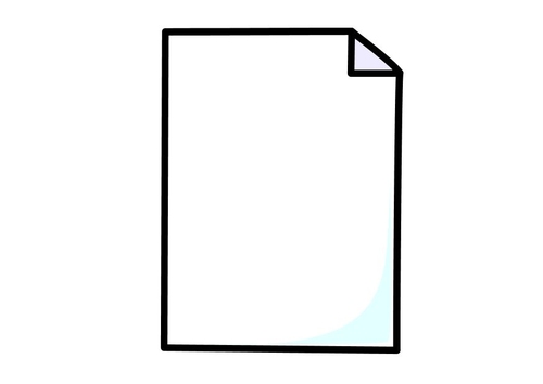 blad papier