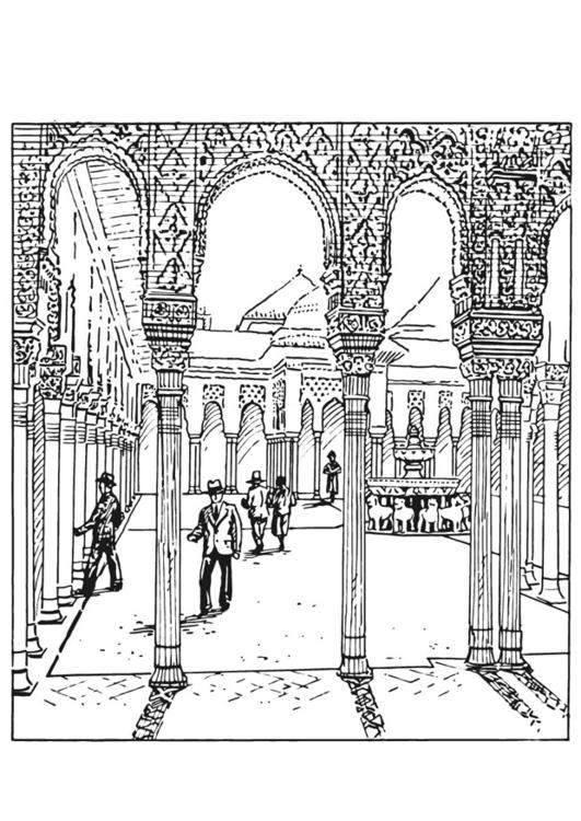 Alhambra, Spanje
