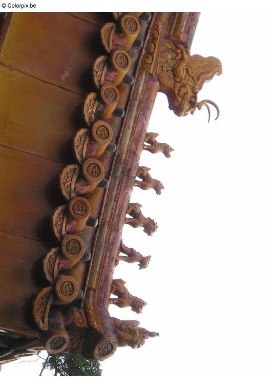 Verboden Stad - detail dak