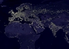 Foto's aarde s nachts - verstedelijkte gebieden  4