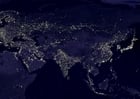 Foto's aarde 's nachts - verstedelijkte gebieden  5
