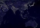 Foto's aarde 's nachts - verstedelijkte gebieden  6
