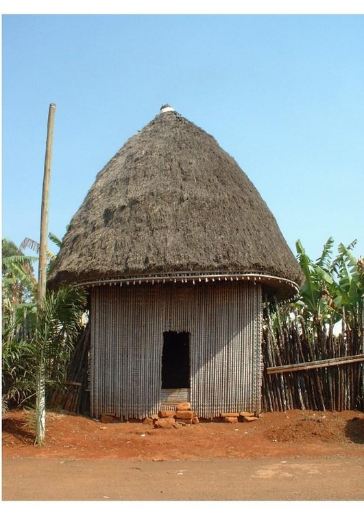 Foto Afrikaanse hut