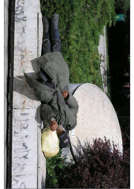 dakloze in Sarajevo