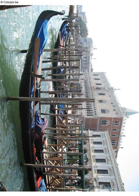 gondels aan San Marco