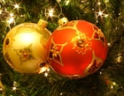 Foto's kerstbollen