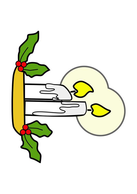 kerstkaarsen