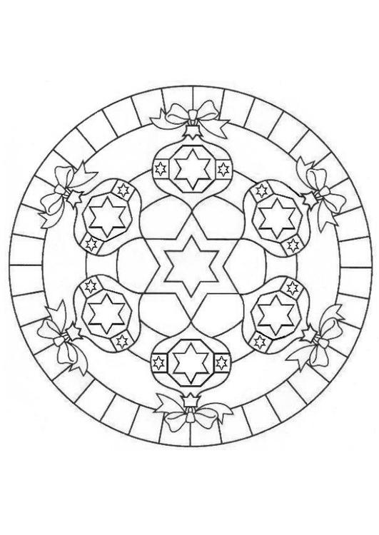 kerstmis mandala