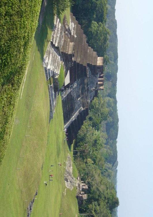 maya tempel Comalcalco