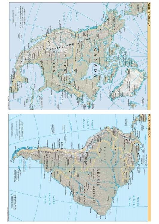 Noord- en Zuid Amerika