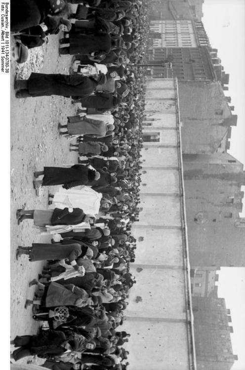 Polen - Ghetto Warschau - marktplaats