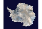 Foto's sattelietfoto Antartica