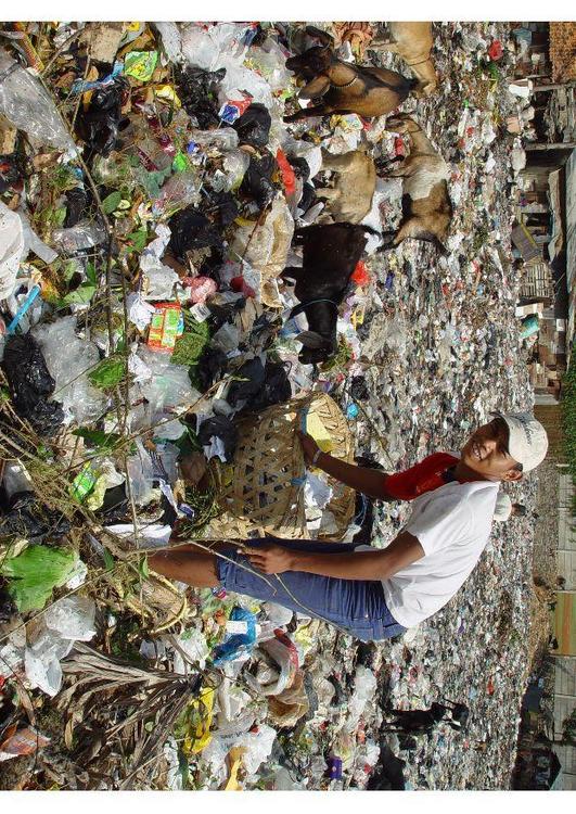 sloppenwijk in Jakarta