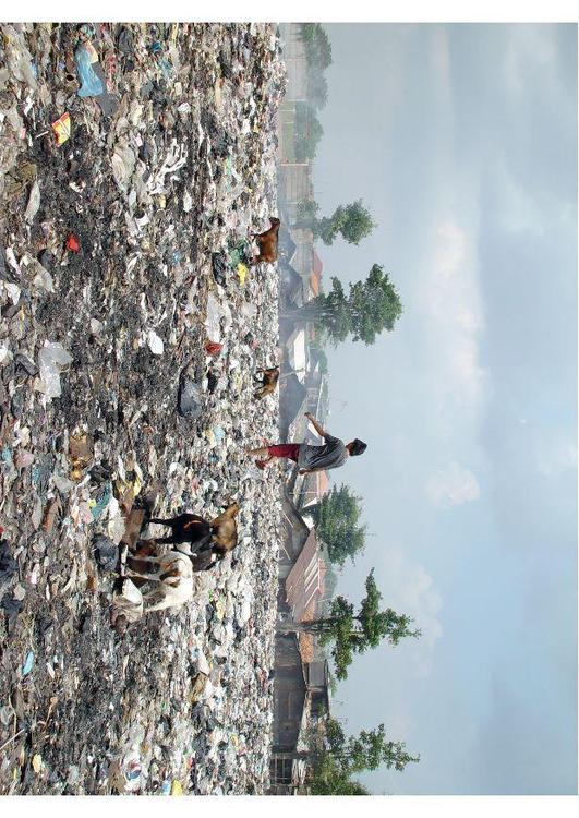 sloppenwijk in Jakarta