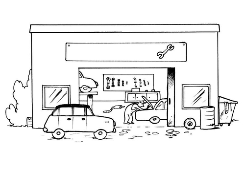 garage - zonder tekst