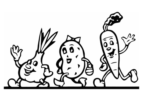 groenten parade