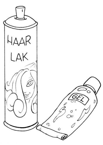 haarlak gel  