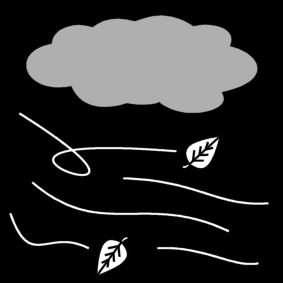 wind Kleurplaat wind