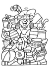 Kleurplaten Zwarte Piet