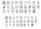 Kleurplaten alphabet
