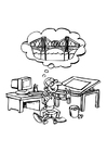 Kleurplaten architect