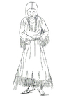 Nimiipu vrouw