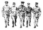 Kleurplaten soldaten eerste wereldoorlog