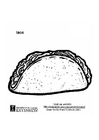 Kleurplaten taco