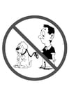 verboden voor honden