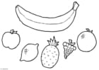 Knutselen mobiel - fruit
