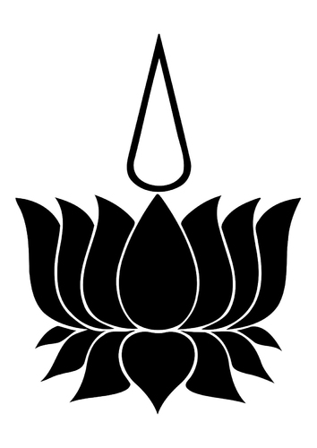 Kleurplaat lotus en ziel