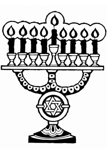menorah - hanukkah