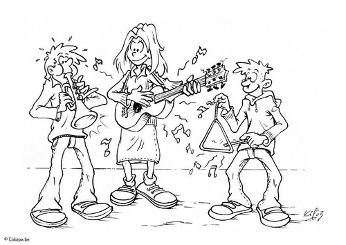 Muziek spelen