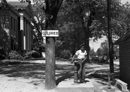 Foto rascisme - USA 1938