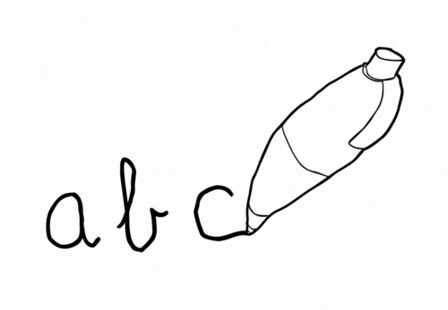 schrijven 