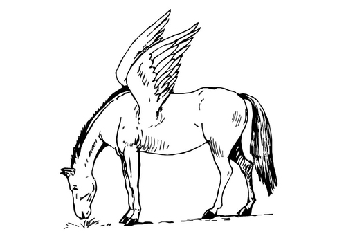 vliegend paard