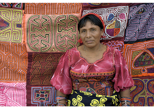 Foto vrouw in Panama